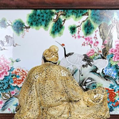 tượng thần trà, tượng gốm sứ trung quốc, tượng trung quốc